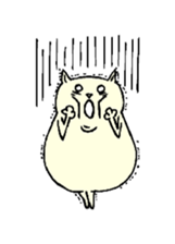 Mr Fat cat sticker #10303595