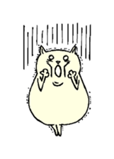 Mr Fat cat sticker #10303595