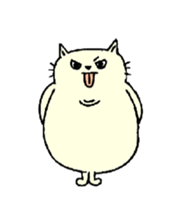 Mr Fat cat sticker #10303600
