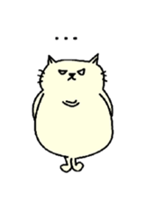 Mr Fat cat sticker #10303603