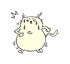 Mr Fat cat sticker #10303604