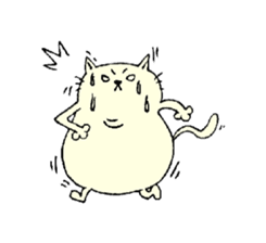 Mr Fat cat sticker #10303604