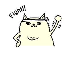 Mr Fat cat sticker #10303610