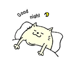 Mr Fat cat sticker #10303612