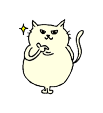 Mr Fat cat sticker #10303615