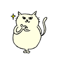 Mr Fat cat sticker #10303615