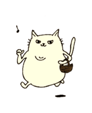 Mr Fat cat sticker #10303618