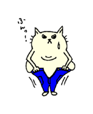 Mr Fat cat sticker #10303620