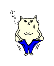 Mr Fat cat sticker #10303620