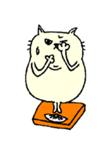Mr Fat cat sticker #10303621