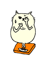 Mr Fat cat sticker #10303621