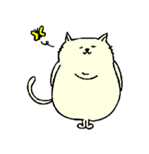 Mr Fat cat sticker #10303622