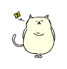 Mr Fat cat sticker #10303622