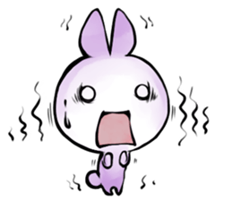 +White Animal Sticker+ sticker #10303889