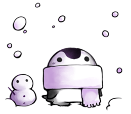 +White Animal Sticker+ sticker #10303890