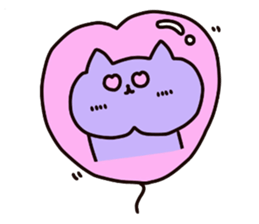 Nyanko who jaw is broken2 sticker #10304286