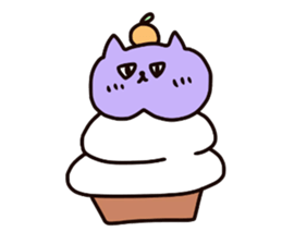 Nyanko who jaw is broken2 sticker #10304298