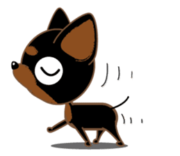 Cute Choc chip (Chiwawa dog) sticker #10304509