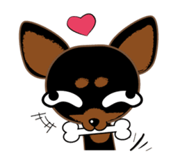 Cute Choc chip (Chiwawa dog) sticker #10304522