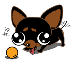 Cute Choc chip (Chiwawa dog) sticker #10304531