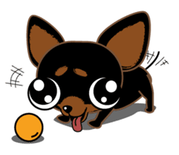Cute Choc chip (Chiwawa dog) sticker #10304531