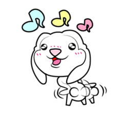 Holland Lop USAMARON sticker #10305325