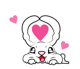 Holland Lop USAMARON sticker #10305341