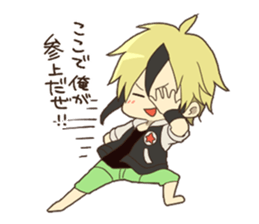 Sideburns! sticker #10305345