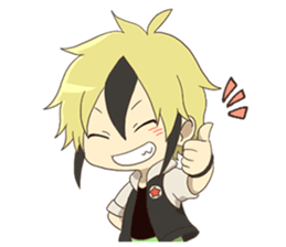 Sideburns! sticker #10305348