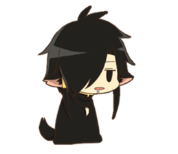 Sideburns! sticker #10305366