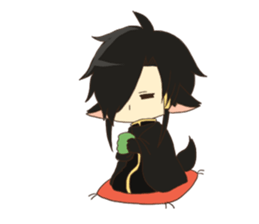 Sideburns! sticker #10305369