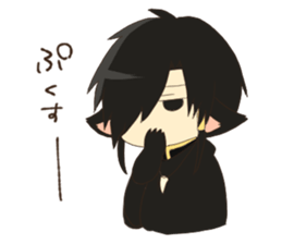 Sideburns! sticker #10305373