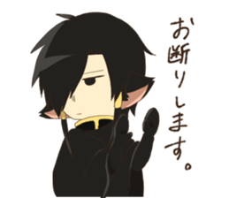 Sideburns! sticker #10305375