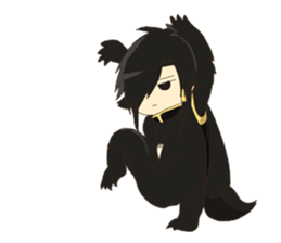 Sideburns! sticker #10305376