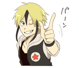 Sideburns! sticker #10305378