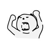 I am panda. sticker #10305426