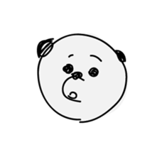 I am panda. sticker #10305431