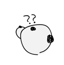 I am panda. sticker #10305433