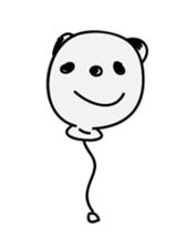 I am panda. sticker #10305443