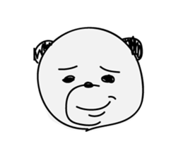 I am panda. sticker #10305444