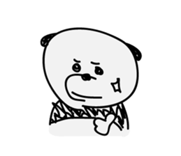 I am panda. sticker #10305449