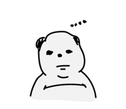 I am panda. sticker #10305450