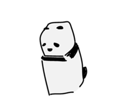 I am panda. sticker #10305456