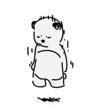 I am panda. sticker #10305457