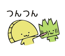 Baran and Takuan 3 sticker #10305954