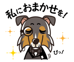 iinu - Rough Collie sticker #10306306