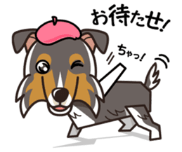 iinu - Rough Collie sticker #10306315
