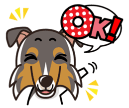 iinu - Rough Collie sticker #10306336