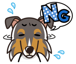 iinu - Rough Collie sticker #10306337