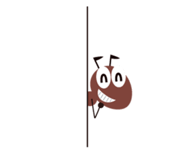 Cheerful Ants sticker #10306513